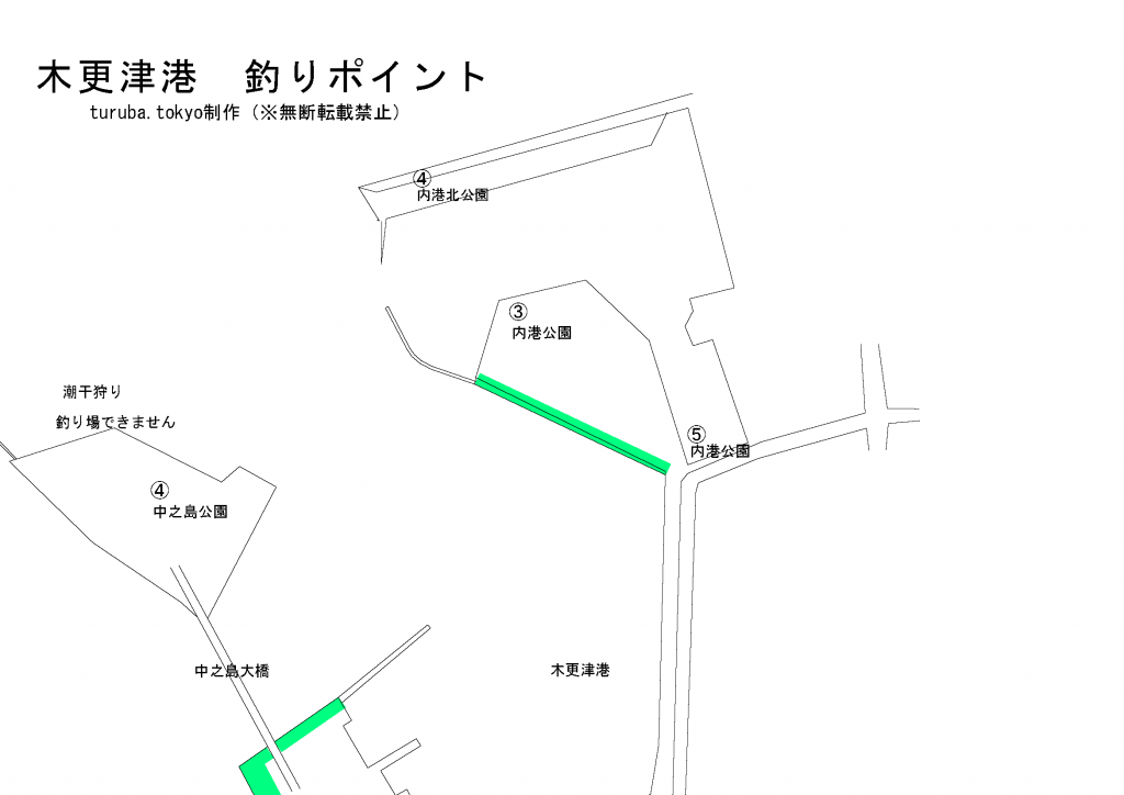 木更津港 駐車場完備のファミリー向け釣り場 東京近郊釣り場情報 アクセスマップ